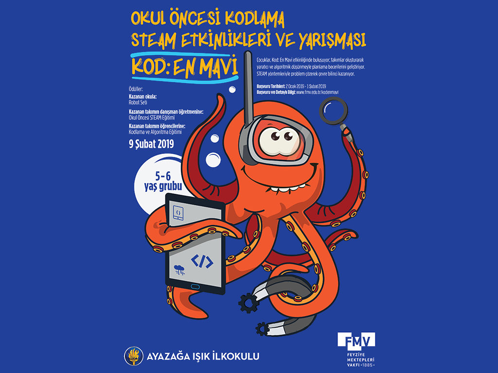 Anaokulu öğrencileri için kodlama yarışması