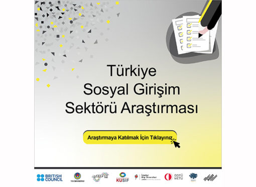 Türkiye Sosyal Girişim Sektörü Araştırması başladı