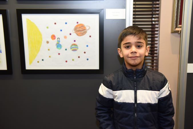 ‘Hayalinizdeki dünya nasıl bir yer?’ sergisi açıldı