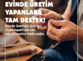 ÇiçekSepeti’nden evden üretim yapanlara destek