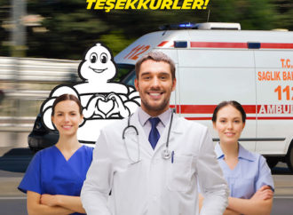 Michelin Türkiye’den ambulanslar için lastik bağışı