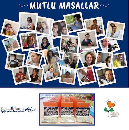 Santa Farma’dan kanserle mücadele eden çocuklara yüz güldüren masallar