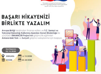 Türk ve Suriyeli girişimci adayları için online eğitim programı başlıyor
