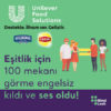Unilever’den BlindLook’un “SesOl” hareketine destek