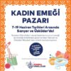İstanbul Gönüllüleri Kadın Emeği Pazarı Sarıyer ve Üsküdar’da