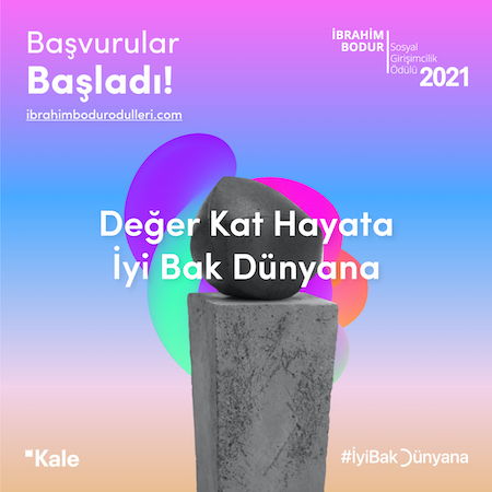 5. İbrahim Bodur Sosyal Girişimcilik Ödülü başvuruları başladı