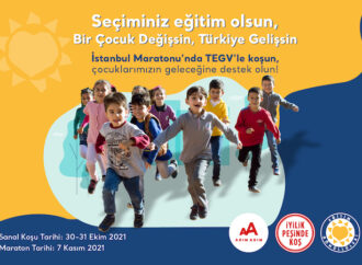7 Kasım’da İstanbul Maratonu’nda TEGV ile çocukların eğitimi için koş