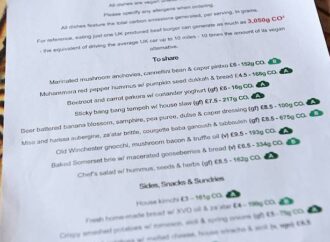 Karbon emisyon değerleri restoran menülerinde yer almaya başladı