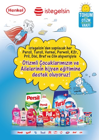 Henkel ve istegelsin’den otizmli çocuklar için anlamlı proje: ‘’Tohumdan Gelen Hijyen’’