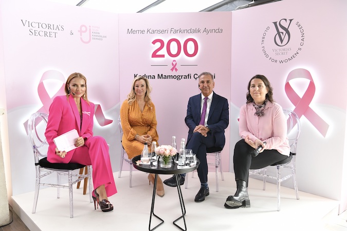 Victoria’s Secret Türkiye ve Pembe İzler Kadın Kanserleri Derneği’nden 200 kadına ücretsiz mamografi desteği