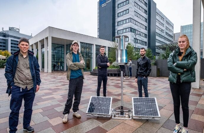 Üniversiteli gençler tarafından tasarlanan rüzgar türbini, Kenyalı topluluklara enerji sağlayacak
