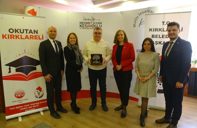 Türk Eğitim Vakfı ve Kırklareli Belediyesi’nden eğitime destek