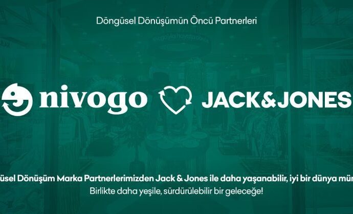 Nivogo ve JACK & JONES iş birliğiyle döngüsel dönüşüm hareketi güçleniyor