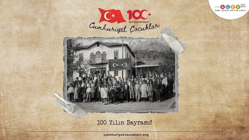 AÇEV, 100 Yılın Bayramı’nı Cumhuriyet Çocukları ile kutluyor 
