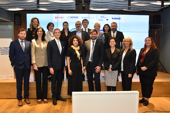 III. Türkiye Döngüsel Ekonomi Haftası’nın kapanışı Finlandiya Türkiye Büyükelçisi Sayın Pirkko Hamalainen’in katılımı ile gerçekleşti