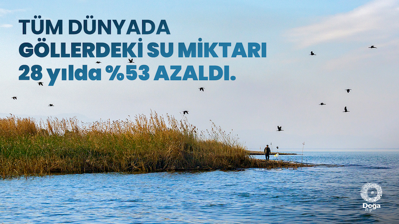 Göller tüm dünyada su kaybediyor