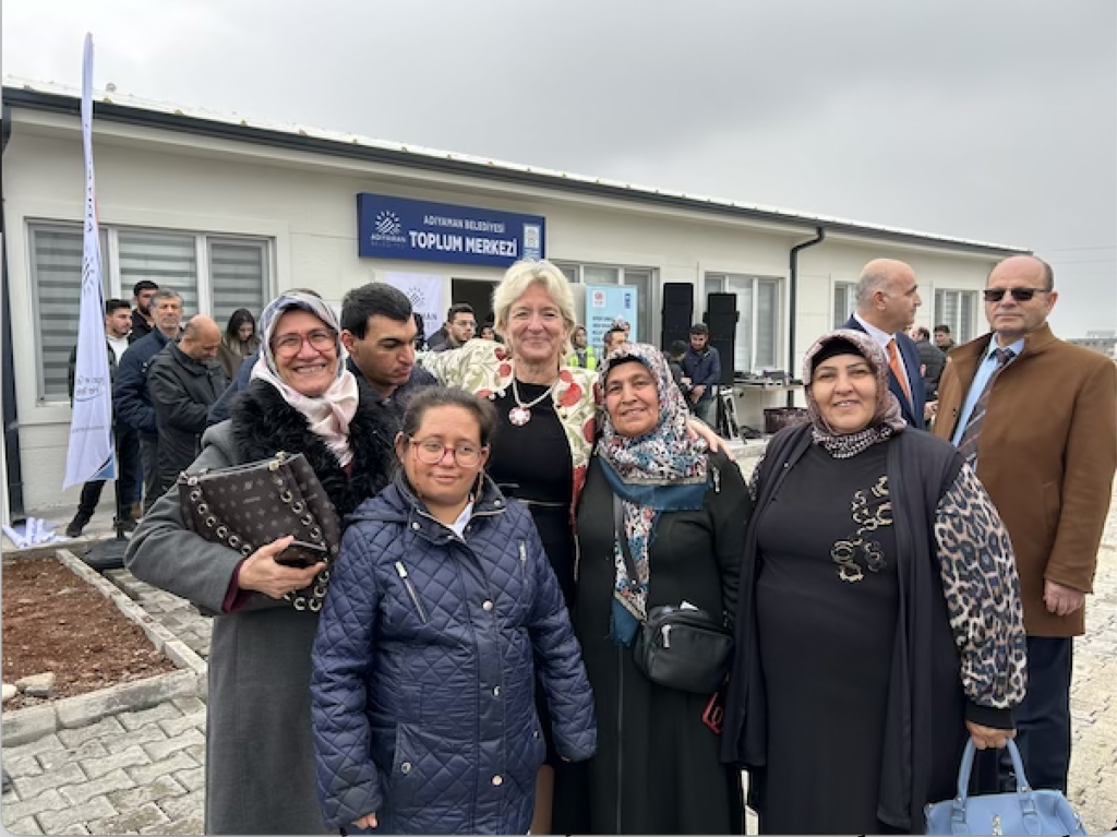 UNDP, Türkiye’nin depremden etkilenen bölgesinde üç toplum bakım merkezi açtı