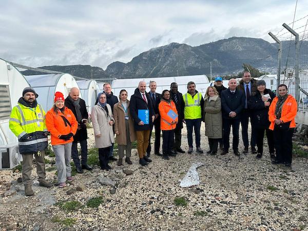 Birleşmiş Milletler Türkiye heyeti 6 Şubat depremlerinin birinci yılında Hatay’daydı