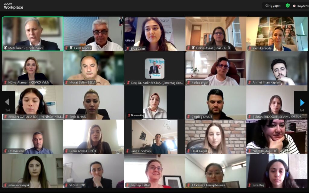 Nisan 2024 ÇEVKO Vakfı Söyleşisi’nde AB Ambalaj ve Ambalaj Atıkları Tüzüğü gündemdeydi