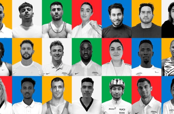 Mültecilerden oluşan takım Paris Olimpiyatlarında umut mesajı verecek