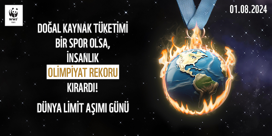 “Doğal kaynak tüketimi bir spor olsa, insanlık olimpiyat rekoru kırardı”