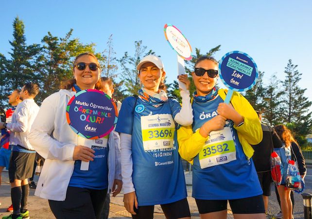 ÖRAV, deprem bölgesindeki öğretmenler için 3. destek koşusunu 46. İstanbul Maratonu’nda yapacak