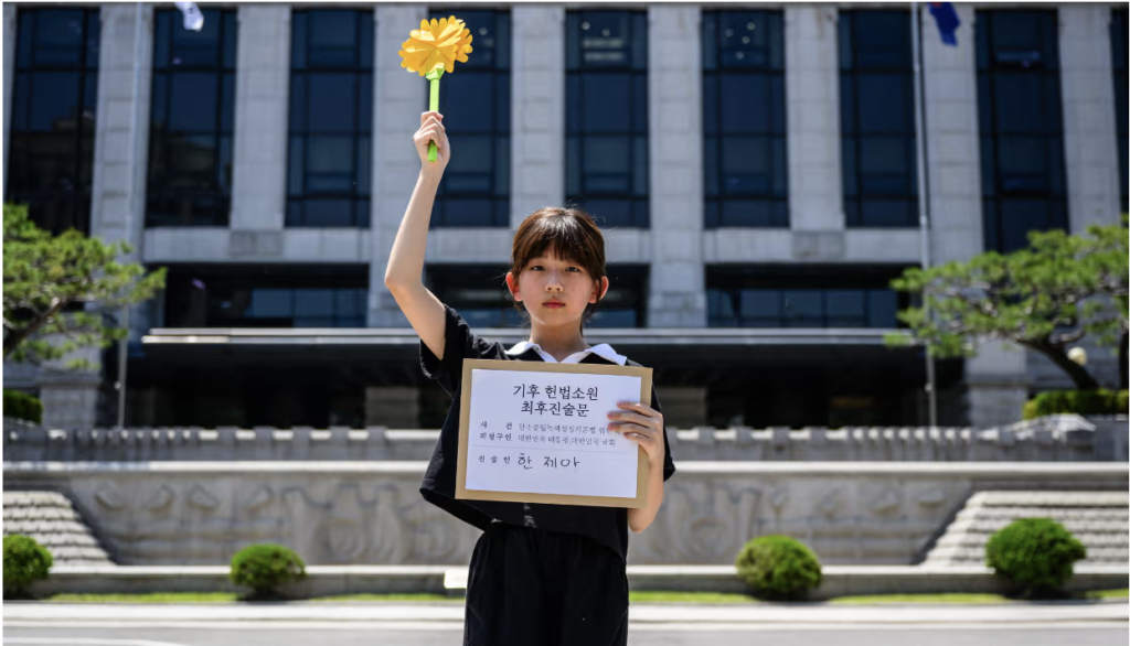 Güney Kore’nin dönüm noktası niteliğindeki iklim zaferinin ardındaki çocuklar