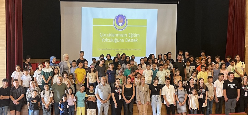 Türk Eğitim Derneği’nden Hatay’da depremzede çocuklara umut: Yeni Eğitim Dönemine Merhaba Hatay Etkinliği