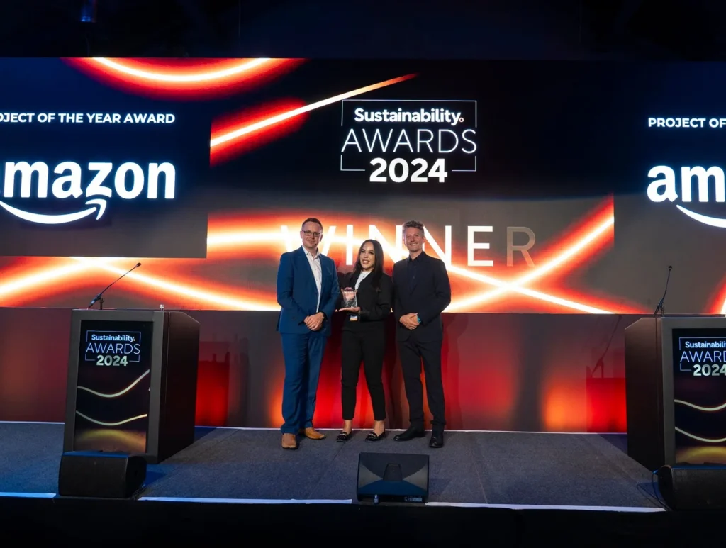 Küresel Mülteci Mücadelesi grubu Amazon’un Sürdürülebilirlik Ödülünü kazandı