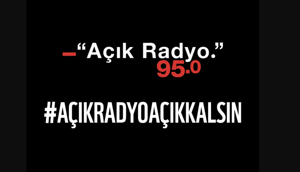 İfade özgürlüğü, iklim ve çevre için dayanışma çağrısı : Açık Radyo Açık Kalsın