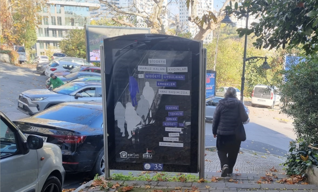 Mor Çatı’dan yeni kampanya: Kadına yönelik şiddetle mücadele etmek hepimizin sorumluluğu