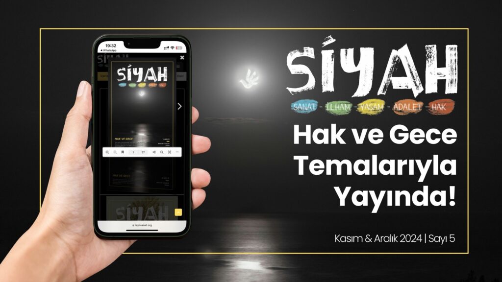 SİYAH E-Dergi’nin 5. sayısı Hak ve Gece temasıyla Dünya Çocuk Hakları Günü’nde yayınlandı