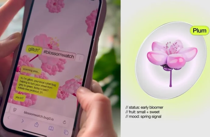 National Trust’ın Glitch projesiyle Londra sokaklarına dijital bahar geliyor