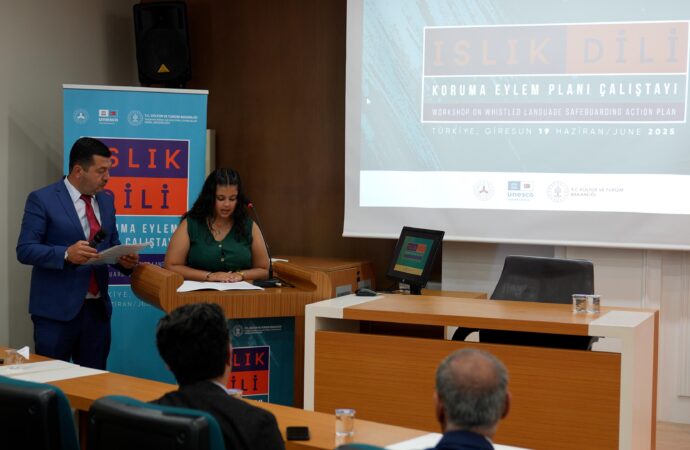 Islık Dili Koruma Eylem Planı Çalıştayı Giresun’da düzenlendi