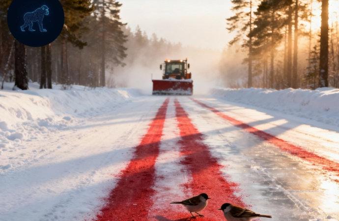 İsveç’ten doğa dostu yenilik: Yenilebilir yol tuzu kuşların hayatını kurtarıyor