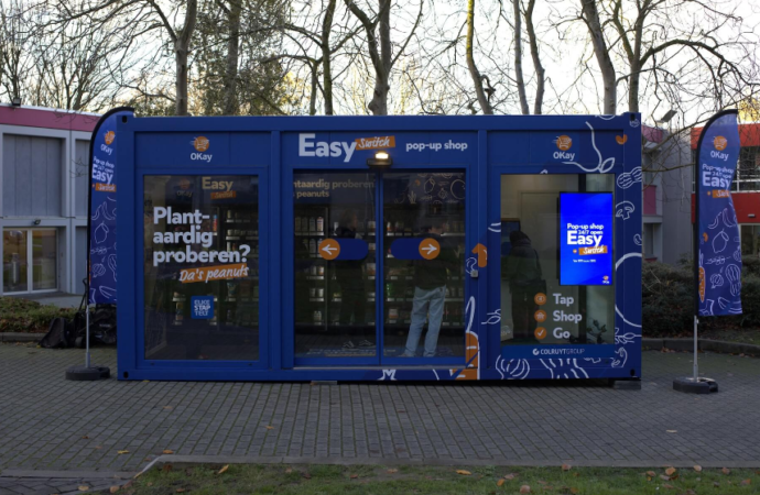 Brüksel’de 7/24 açık bitki bazlı pop-up mağaza