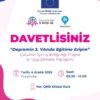Koruncuk Vakfı, “Depremin 3. Yılında Eğitime Erişim” konferansına davet ediyor