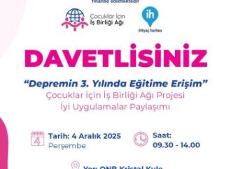 Koruncuk Vakfı, “Depremin 3. Yılında Eğitime Erişim” konferansına davet ediyor