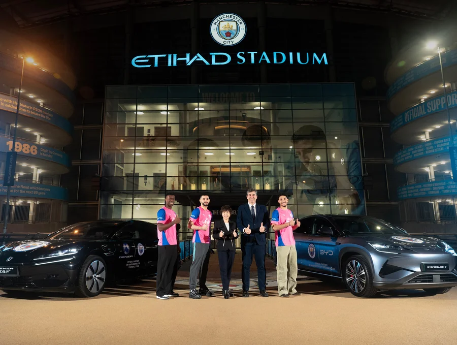 Manchester City & BYD’nin elektrikli mobilite için küresel ortaklığı