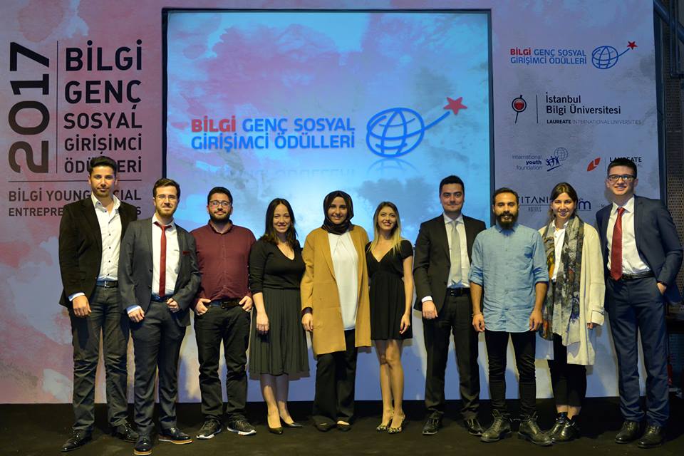 2017 Bilgi Genç Sosyal Girişimci Ödülleri sahiplerini buldu