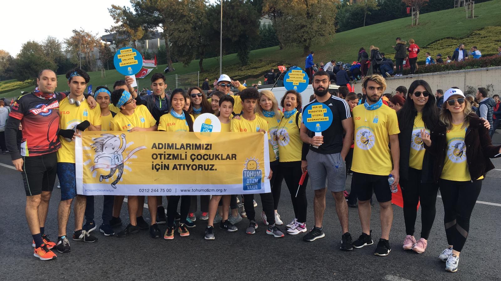 İstanbul Maratonu’nda Otizmli Çocuklara Büyük Destek
