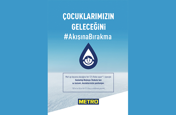 Metro Türkiye çocukların geleceğini akışına bırakmıyor, Gaziantep’teki köy okuluna ulaşıyor