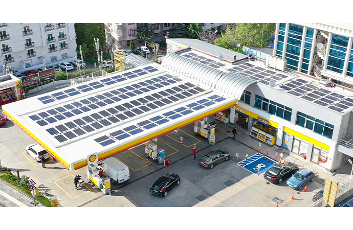 Shell & Turcas enerjisini güneşten alan ilk istasyon yatırımını Ankara’da gerçekleştirdi