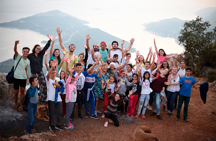 İnci Vakfı çocukları Düşler Akademisi’nde