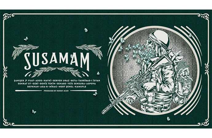 20 müzisyen #SUSAMAM dedi