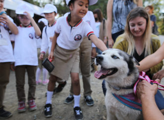 Çocuklar Hayvan Barınma Merkezi’ni ziyaret etti