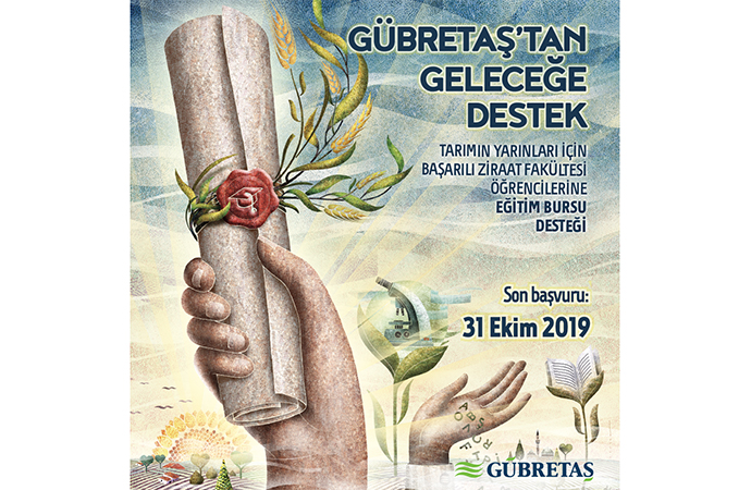 Ziraat fakültelerindeki çiftçi çocuklarına burs desteği