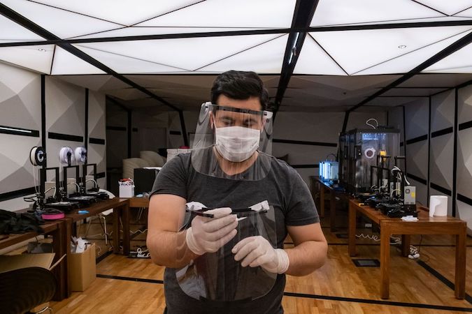 3 Boyutlu Destek Ekibi’nden üç haftada 40 bin siperlik