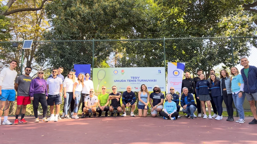 Umuda Tenis Turnuvası ile 265 TEGV’li çocuğun eğitimine destek sağlandı 