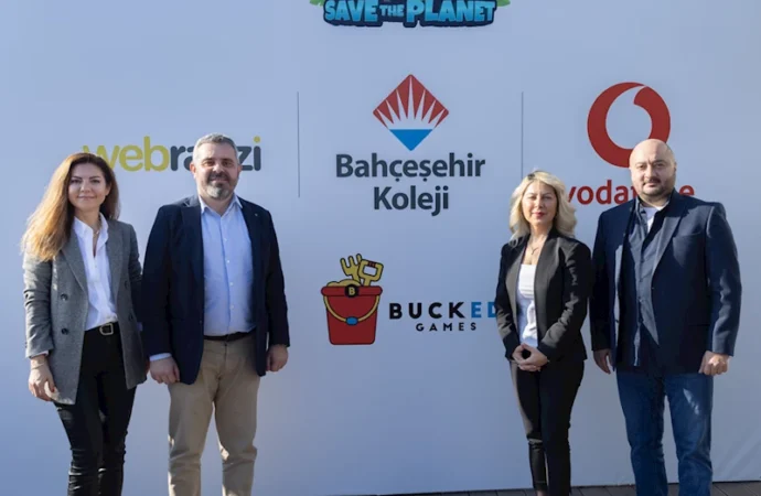 Vodafone, Bucked Games, Bahçeşehir Koleji ve Webrazzi işbirliği ile çevre farkındalığını artıracak oyun